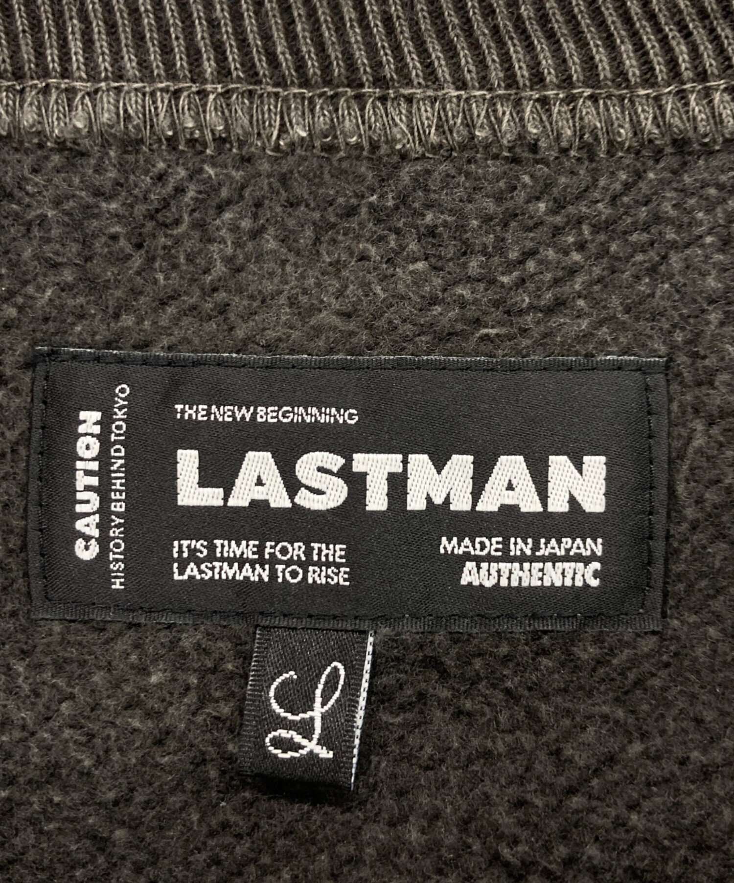 中古・古着通販】LASTMAN (ラストマン) CREW NECK SWEAT / 刺繍 