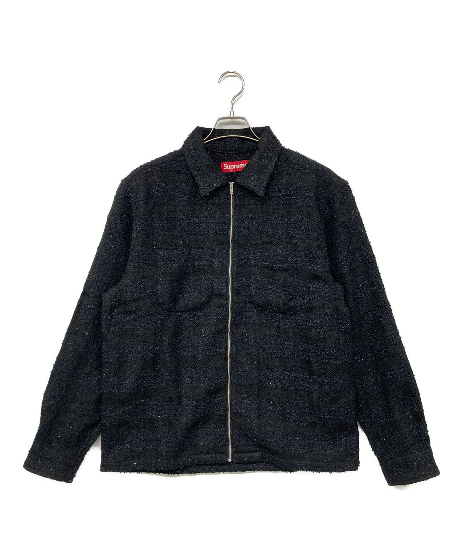 ジャケット・アウター Supreme Boucle Zip Up Shirt 中古・古着通販】SUPREME (シュプリーム) Boucle Zip Up Shirt