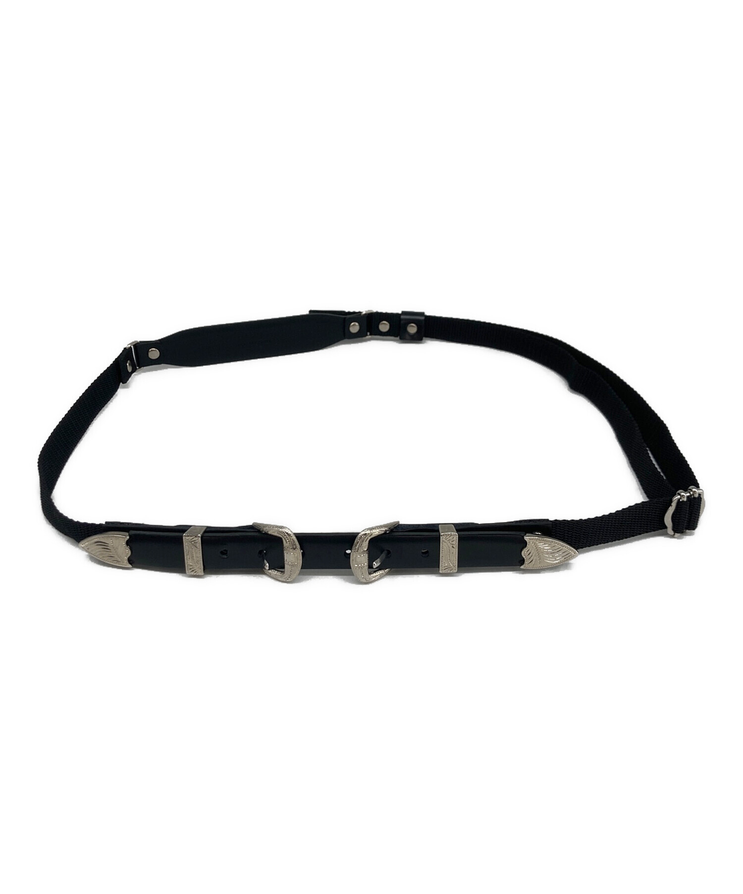 toga pulla レザーナイロンベルト 中古・古着通販】TOGA PULLA (トーガ プルラ) Leather nylon tape belt