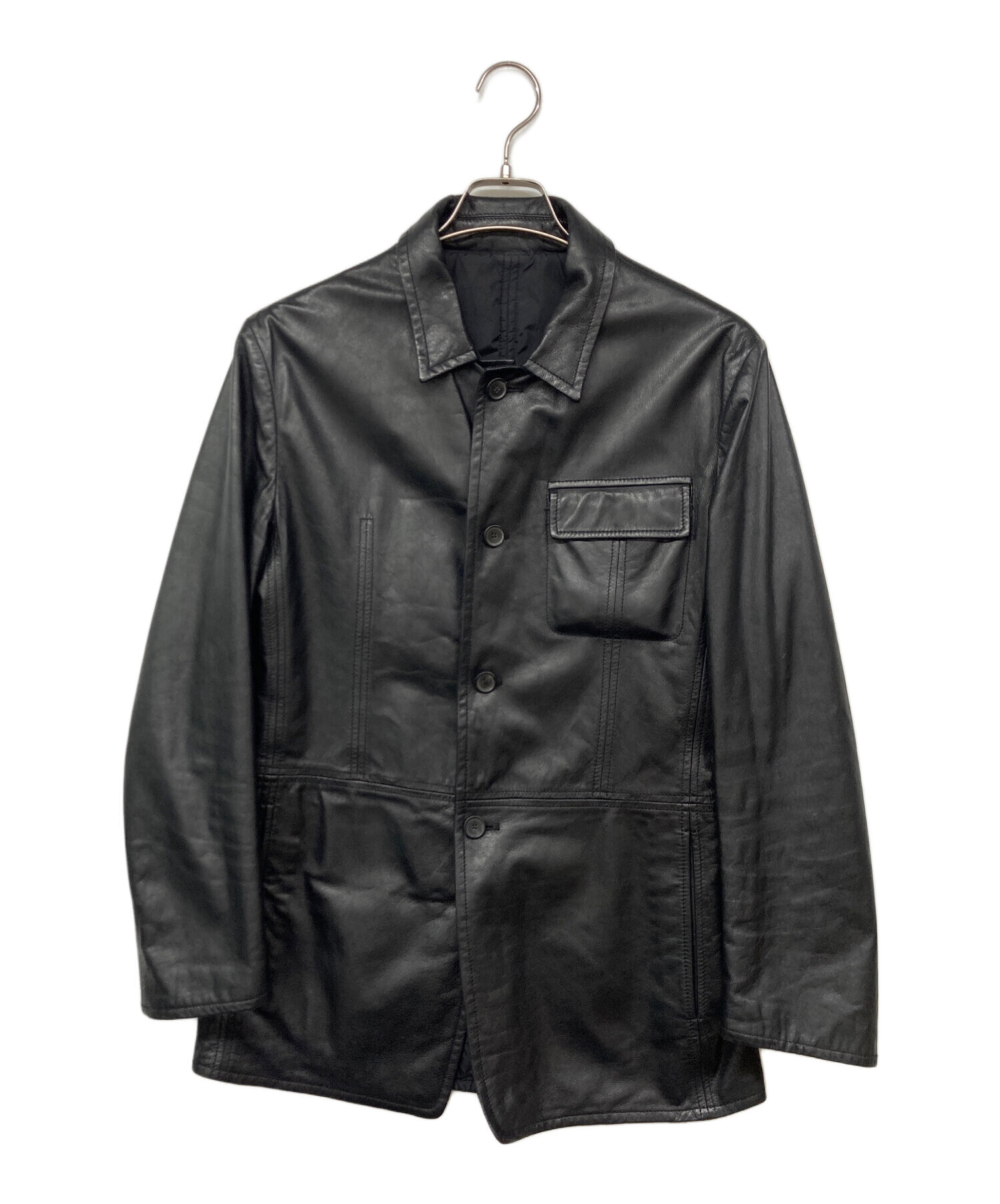 中古・古着通販】JIL SANDER (ジルサンダー) リバーシブルレザー