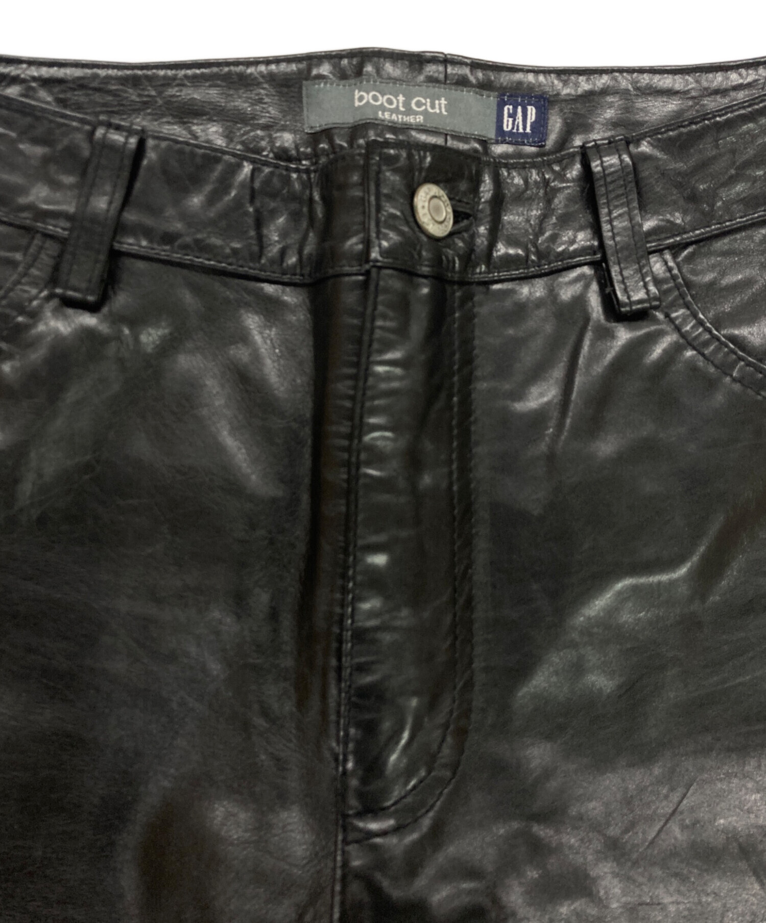 中古・古着通販】GAP (ギャップ) 00`S OLD GAP ブーツカットレザー