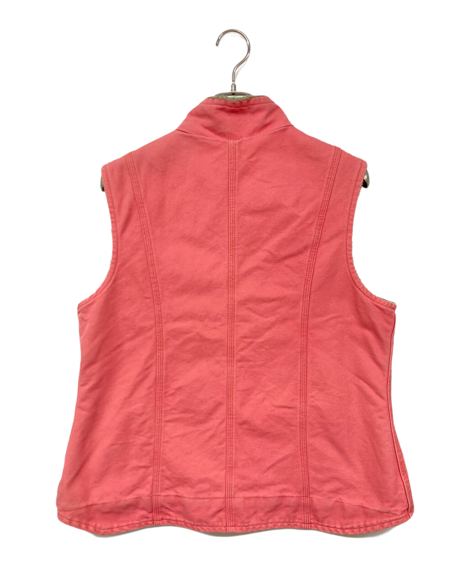レア◎ carhartt カーハート WV001 VRS ダックベスト ピンク 中古・古着通販】CarHartt (カーハート) 裏ボアダックベスト ピンク