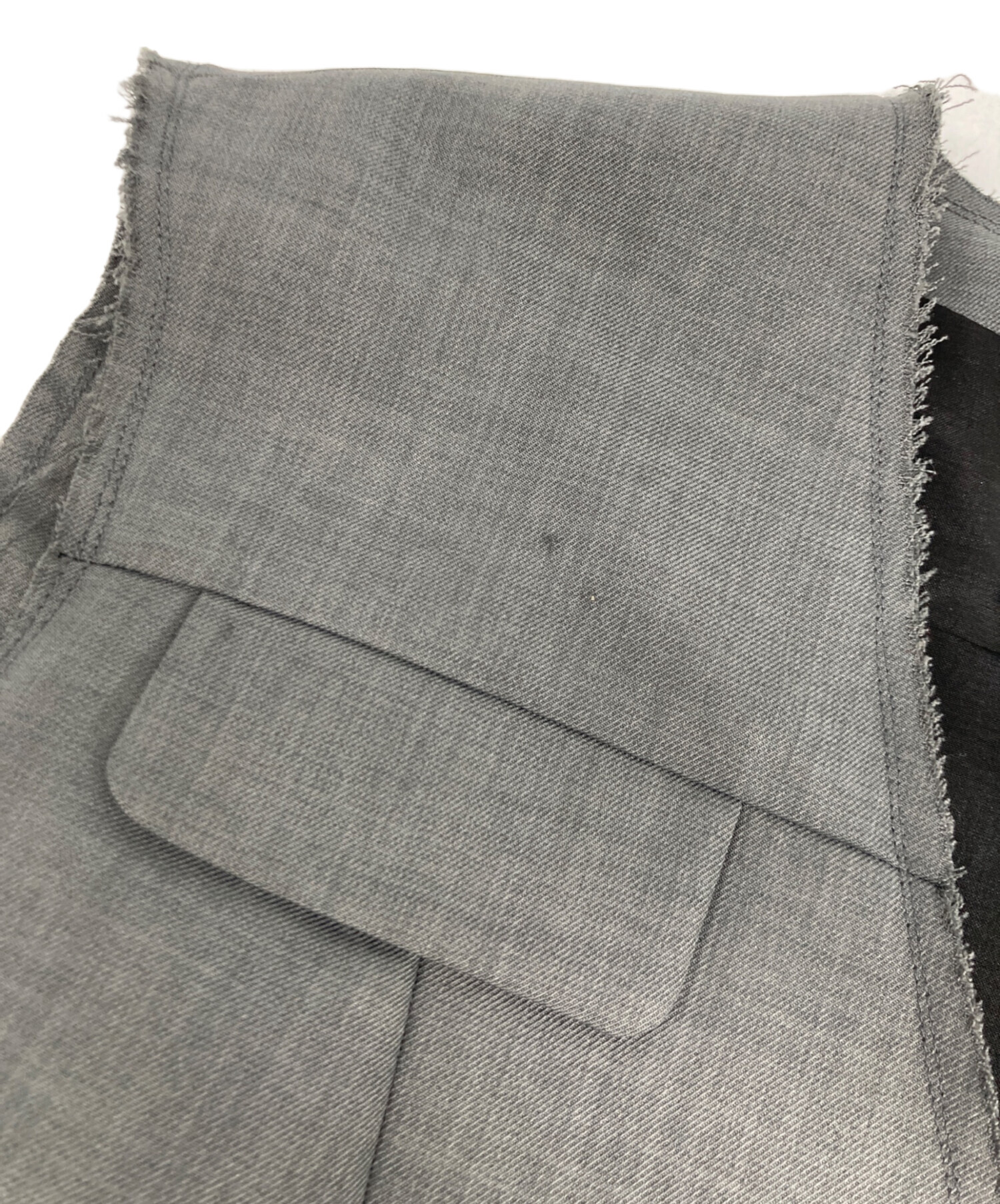 中古・古着通販】HEYON (ヘヨン) blossom gilet グレー サイズ:F