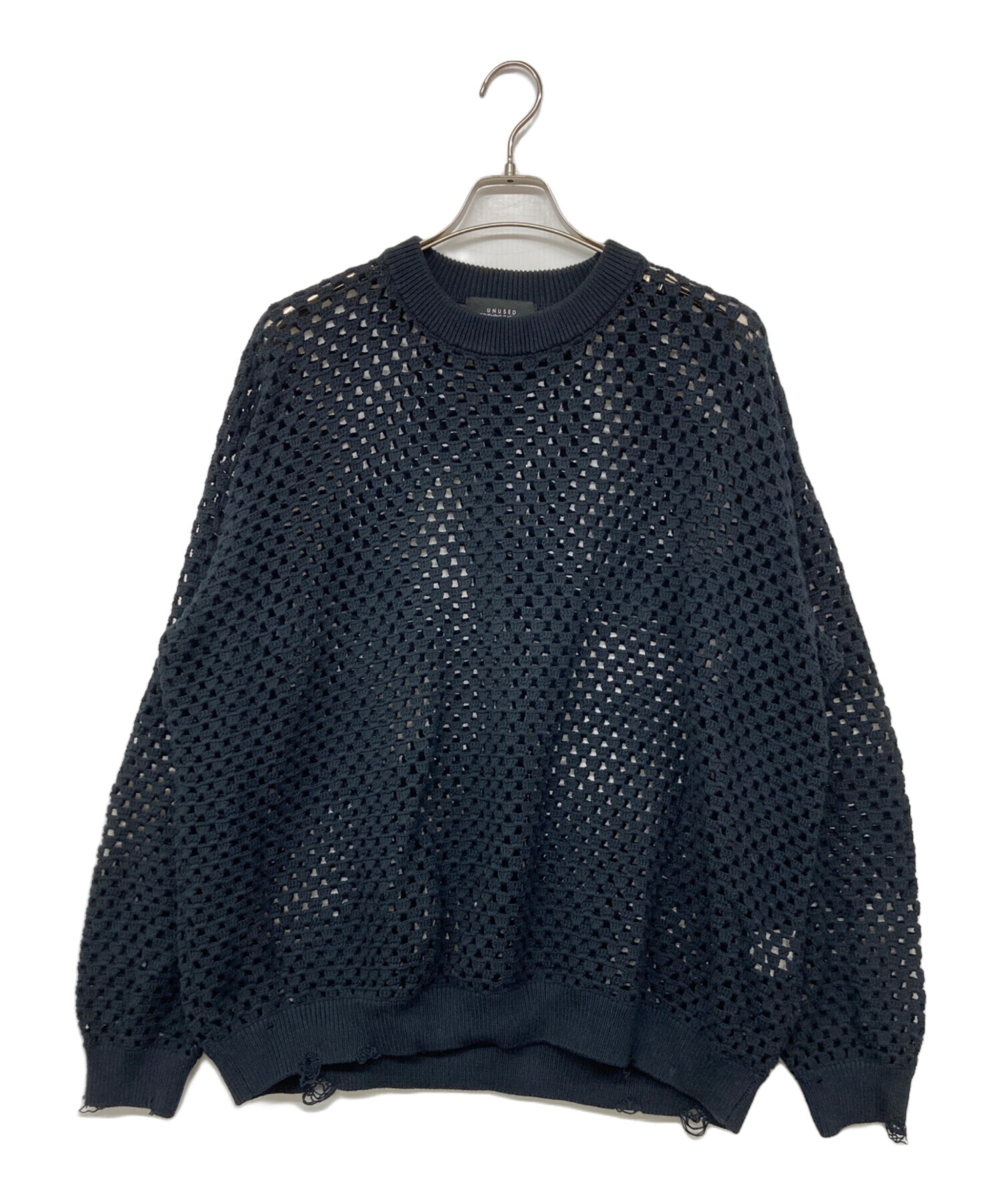中古・古着通販】UNUSED (アンユーズド) Crochet crewneck sweater 