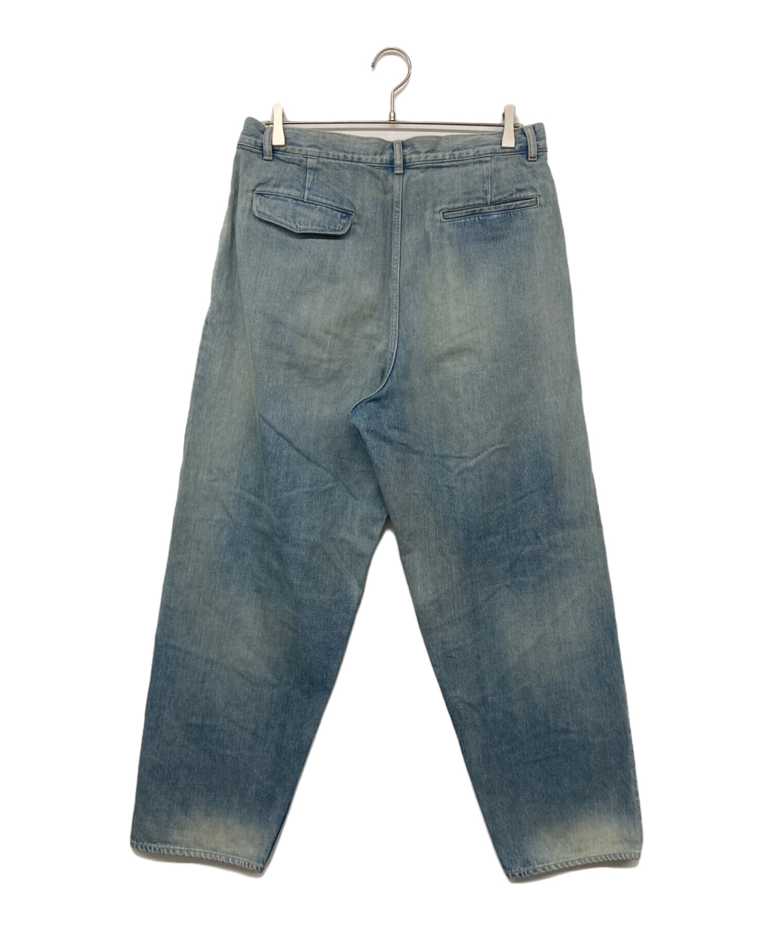 中古・古着通販】Graphpaper (グラフペーパー) 2タックデニムパンツ