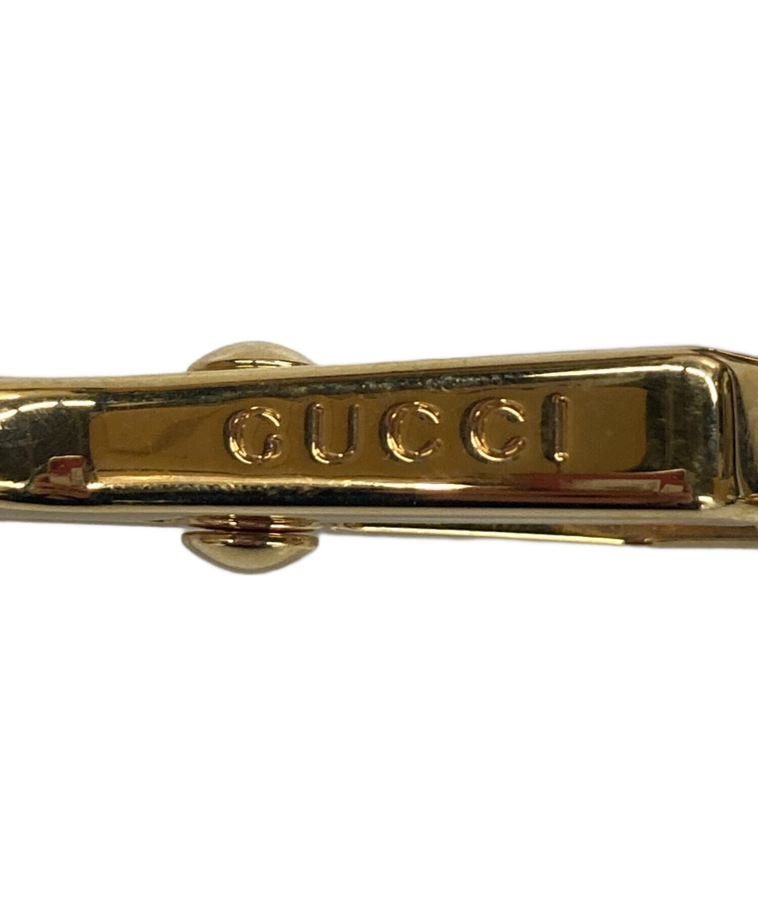 中古・古着通販】GUCCI (グッチ) ショルダーストラップ バンブー ニム
