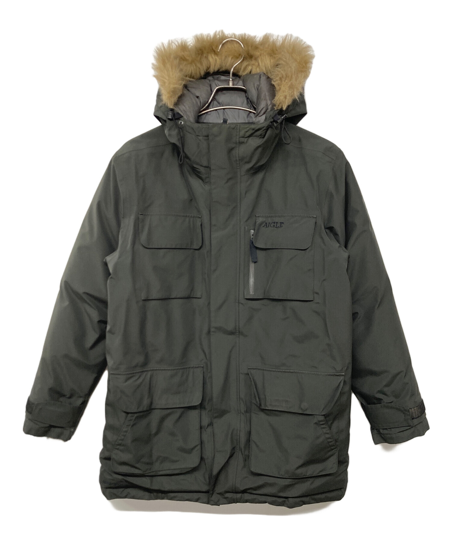 中古・古着通販】AIGLE (エーグル) GORE-TEXダウンジャケット グレー