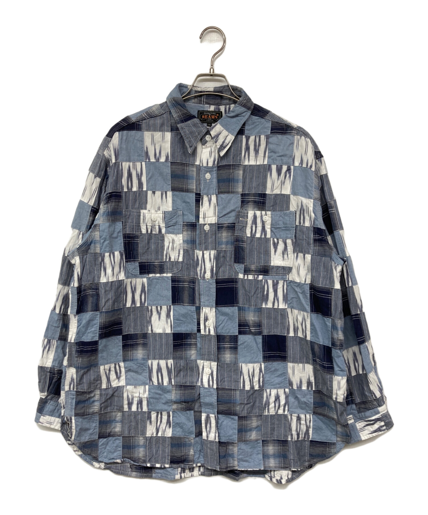中古・古着通販】BEAMS (ビームス) WORK Patchwork BLUE P/W / パッチ 