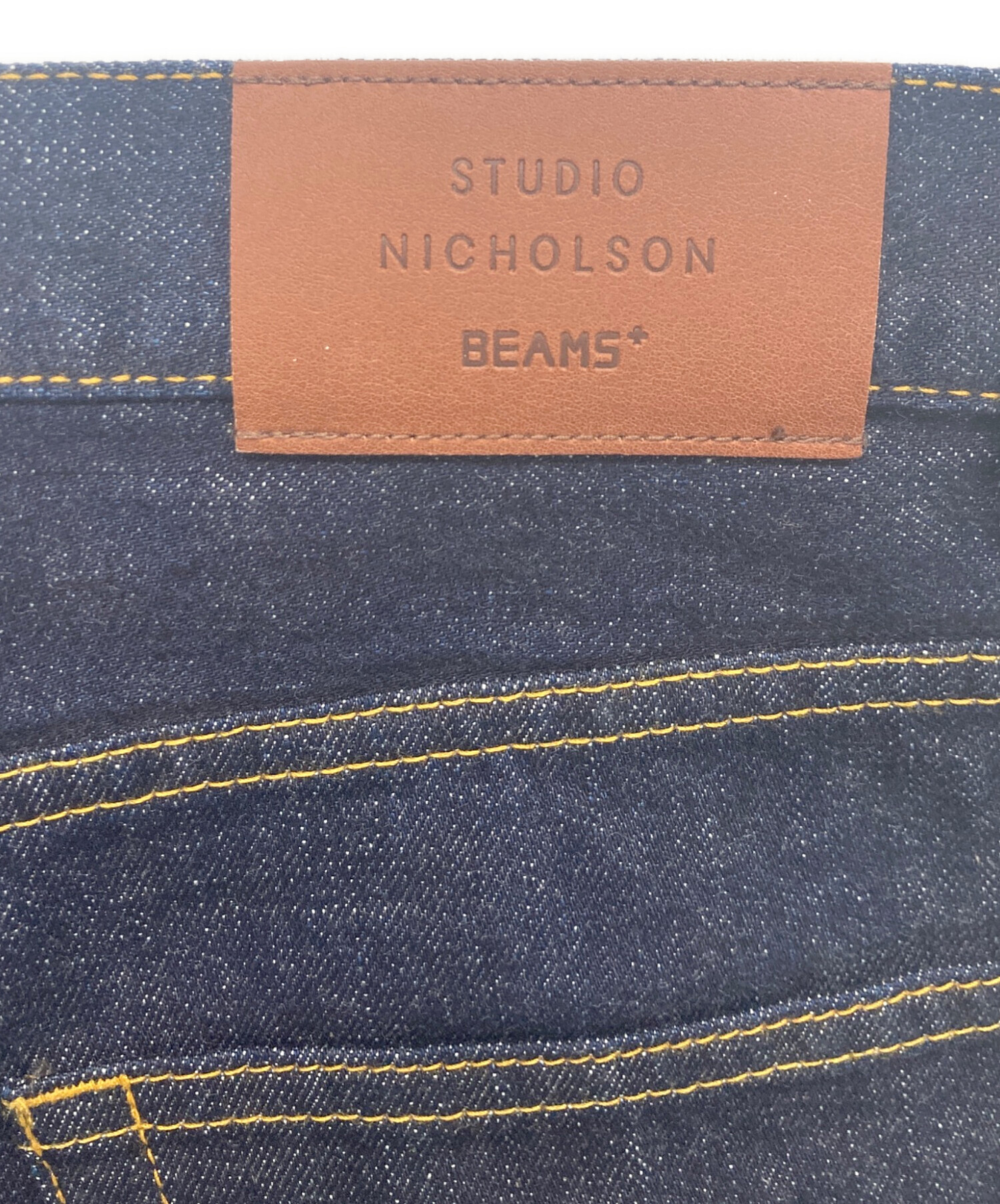 新品 BEAMS PLUS 別注 STUDIO NICHOLSON デニム Beams Plus Studio Nicholson Denim 5 Pocket Jean Indigo