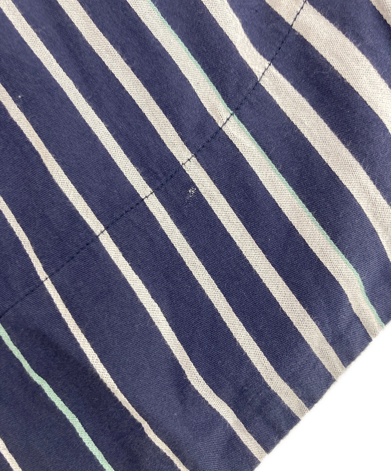 中古・古着通販】ne quittez pas (ヌキテパ) ストライプワンピース