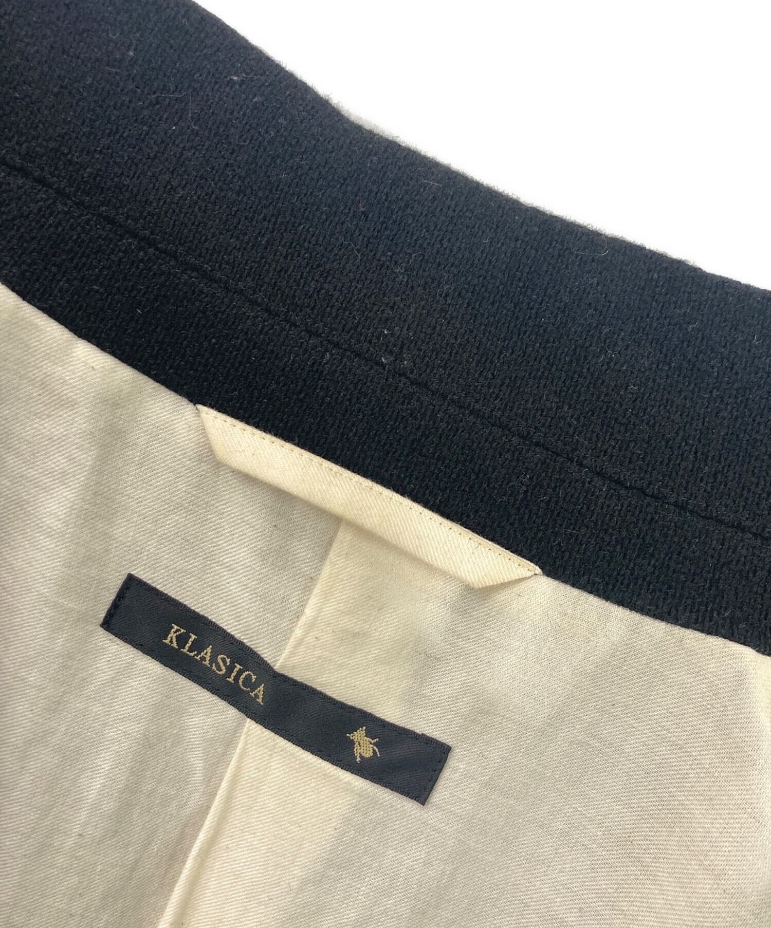 中古・古着通販】KLASICA (クラシカ) ウールダブルチェスターコート