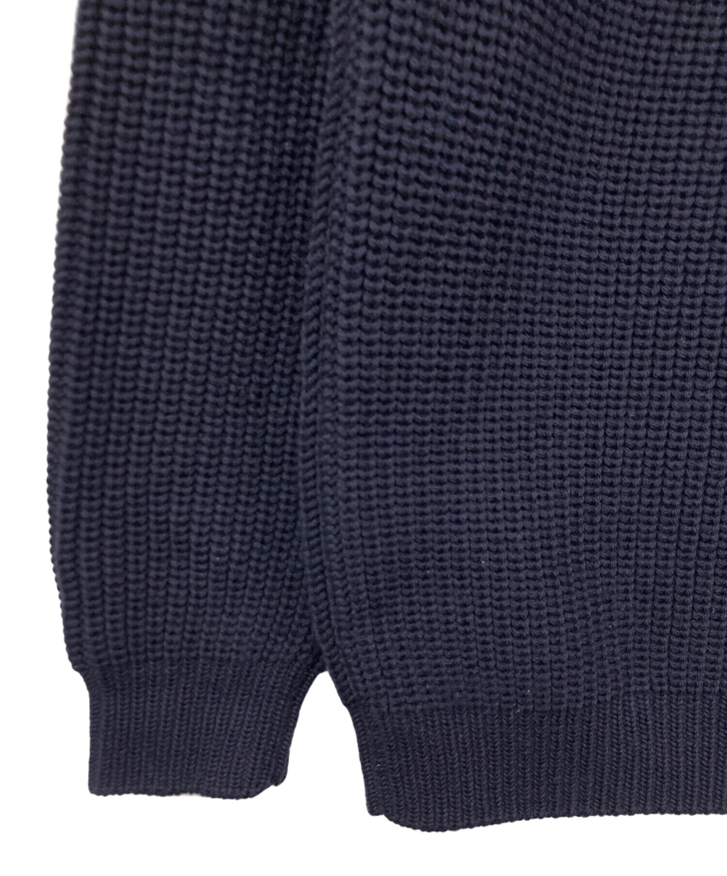 中古・古着通販】BATONER (バトナ―) SIGNATURE CREW NECK ネイビー 