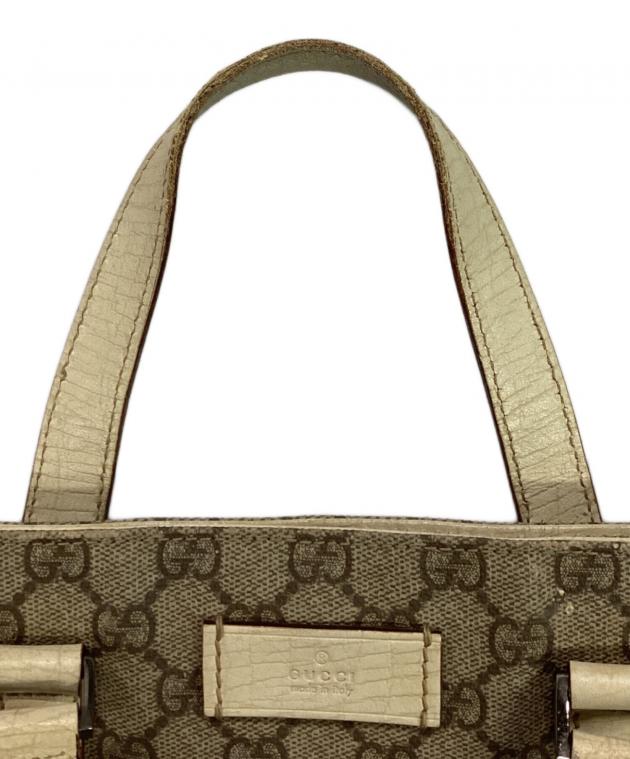 中古・古着通販】GUCCI (グッチ) グッチ GGスプリーム トートバッグ