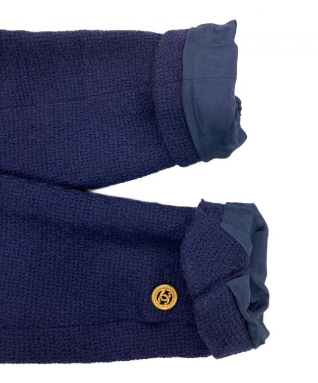 中古・古着通販】CHANEL (シャネル) ココボタンツイードジャケット 93P