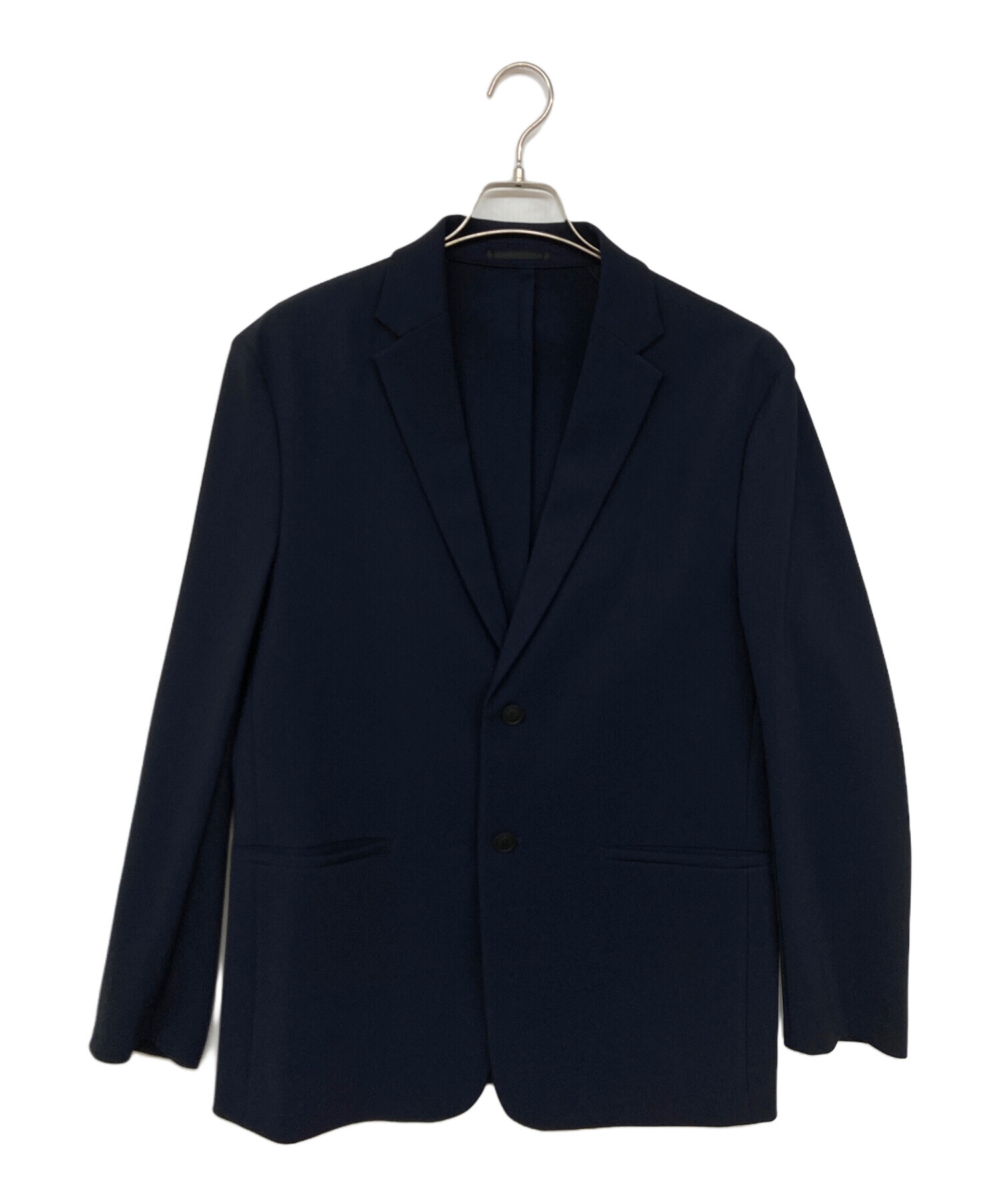 【とらみ様】theory VARSITY JKTウールブルゾンS ネイビー 中古・古着通販】theory (セオリー) ナイロンストレッチ2Bジャケット