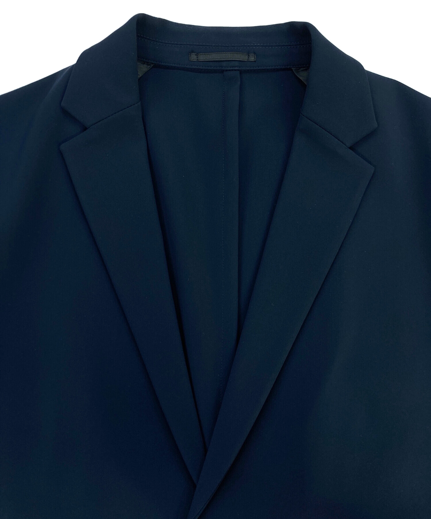 Theory セオリー テーラードジャケット ストレッチ PONTE ネイビー 中古・古着通販】theory (セオリー) ストレッチテーラードジャケット