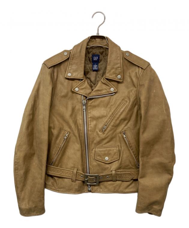良品 00s OLD GAP レザー ダブル ライダース ジャケット ショール 良品 00s OLD GAP レザー ダブル ライダース ジャケット ショール 00s