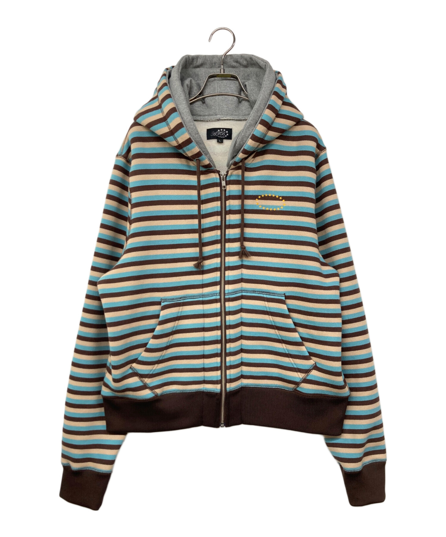 カ*ー様 AFB エーエフビー DOUBLE LAYERD ZIP UP HOO AFB / エーエフビー DOUBLE LAYERD ZIP UP HOODIE（パーカー）｜AFB