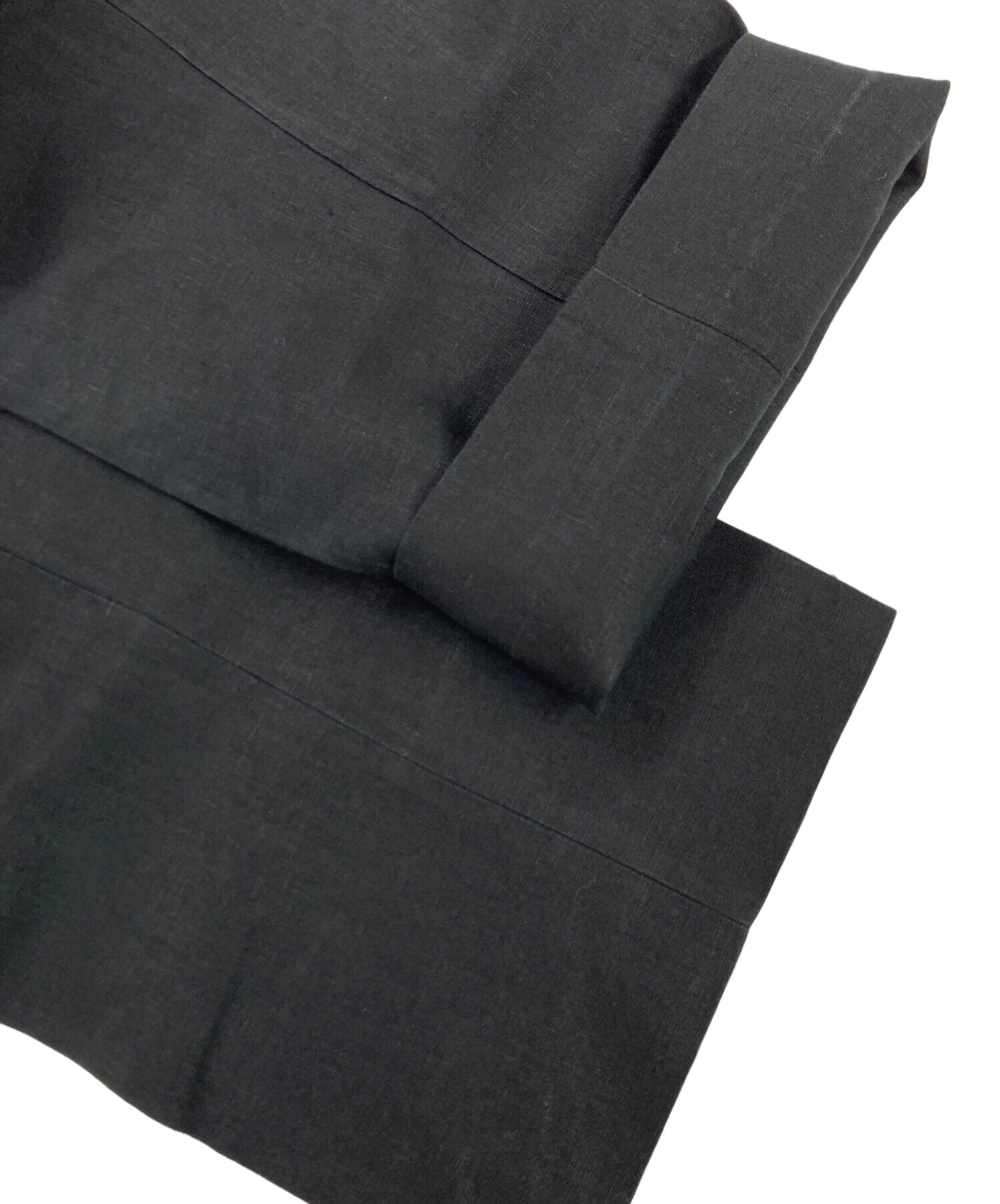 中古・古着通販】NEAT (ニート) リネンスラックス ネイビー サイズ:44