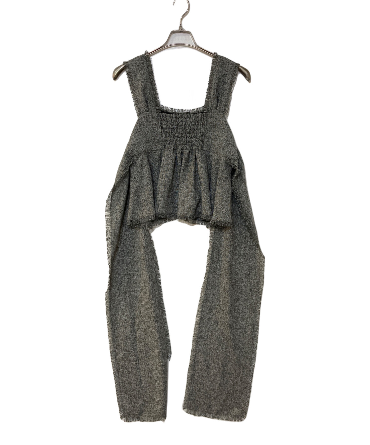 中古・古着通販】Her lip to (ハーリップトゥ) Tweed Fringed Summer