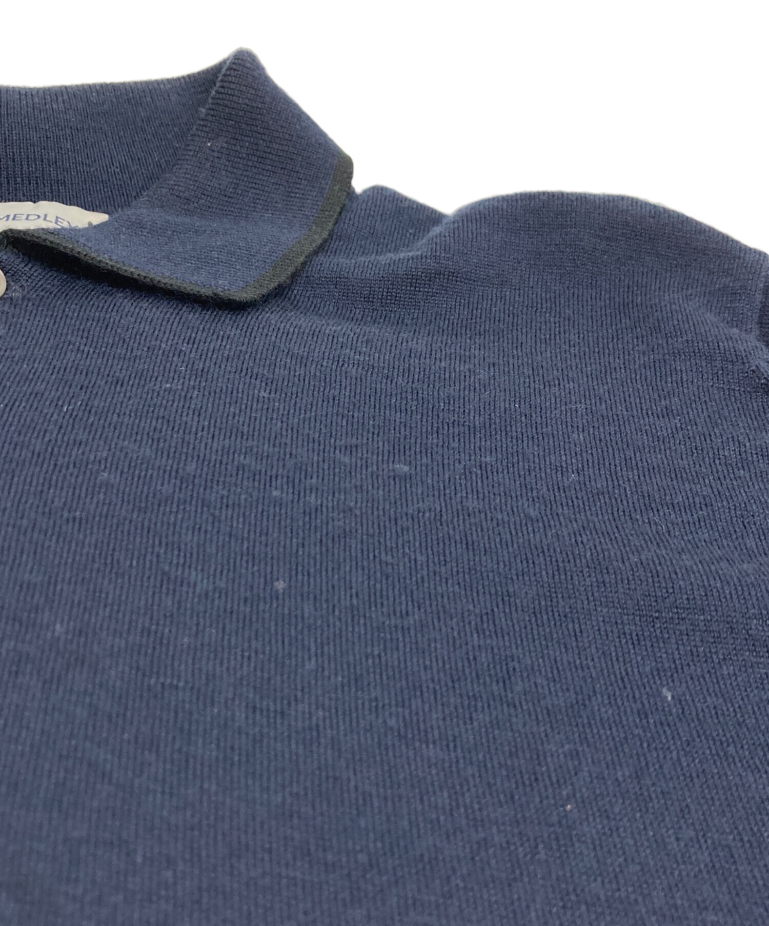 中古・古着通販】JOHN SMEDLEY (ジョンスメドレー) ニットポロシャツ