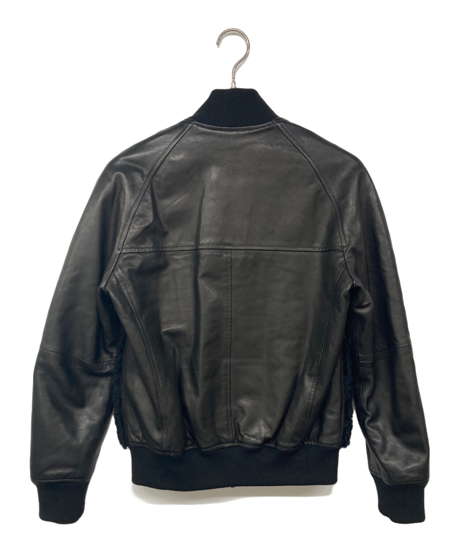 中古・古着通販】EMMETI (エンメティ) ムートンレザーブルゾン