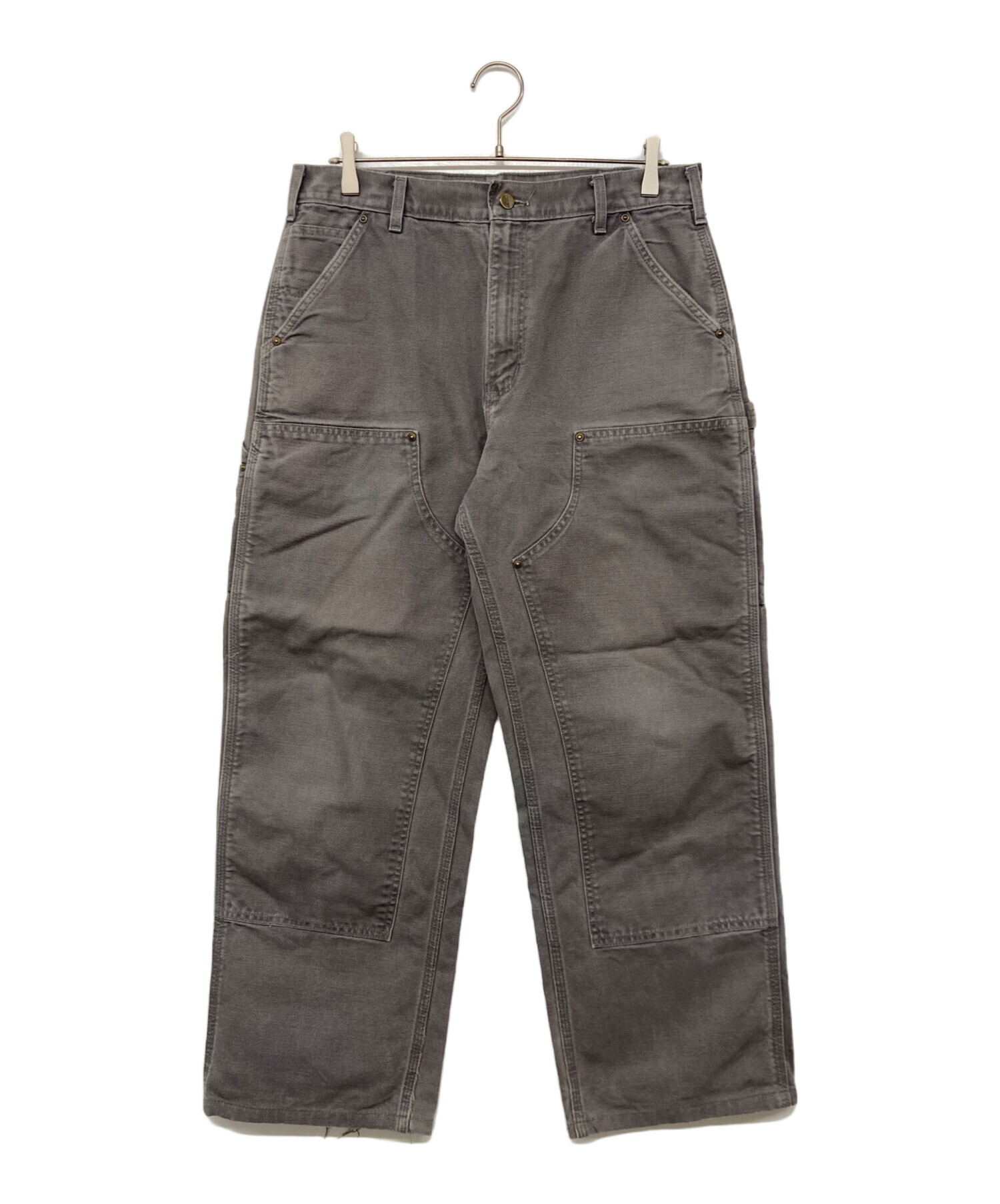 超スペシャル 34X34 W34 カーハート ダブルニー パンツ グレー 中古・古着通販】CarHartt (カーハート) ダブルニーパンツ グレー