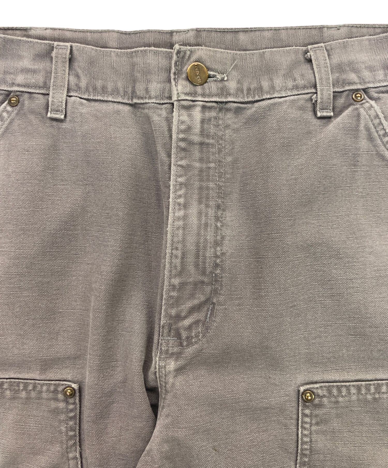 中古・古着通販】CarHartt (カーハート) ダブルニーパンツ グレー