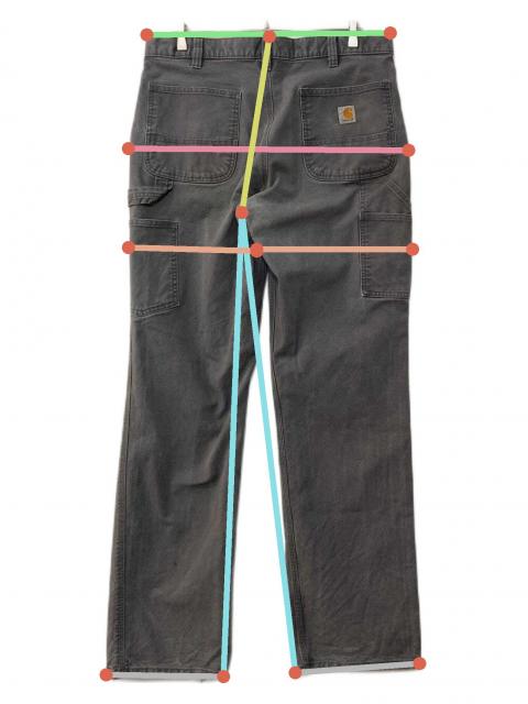 中古・古着通販】CarHartt (カーハート) ペインターパンツ グレー