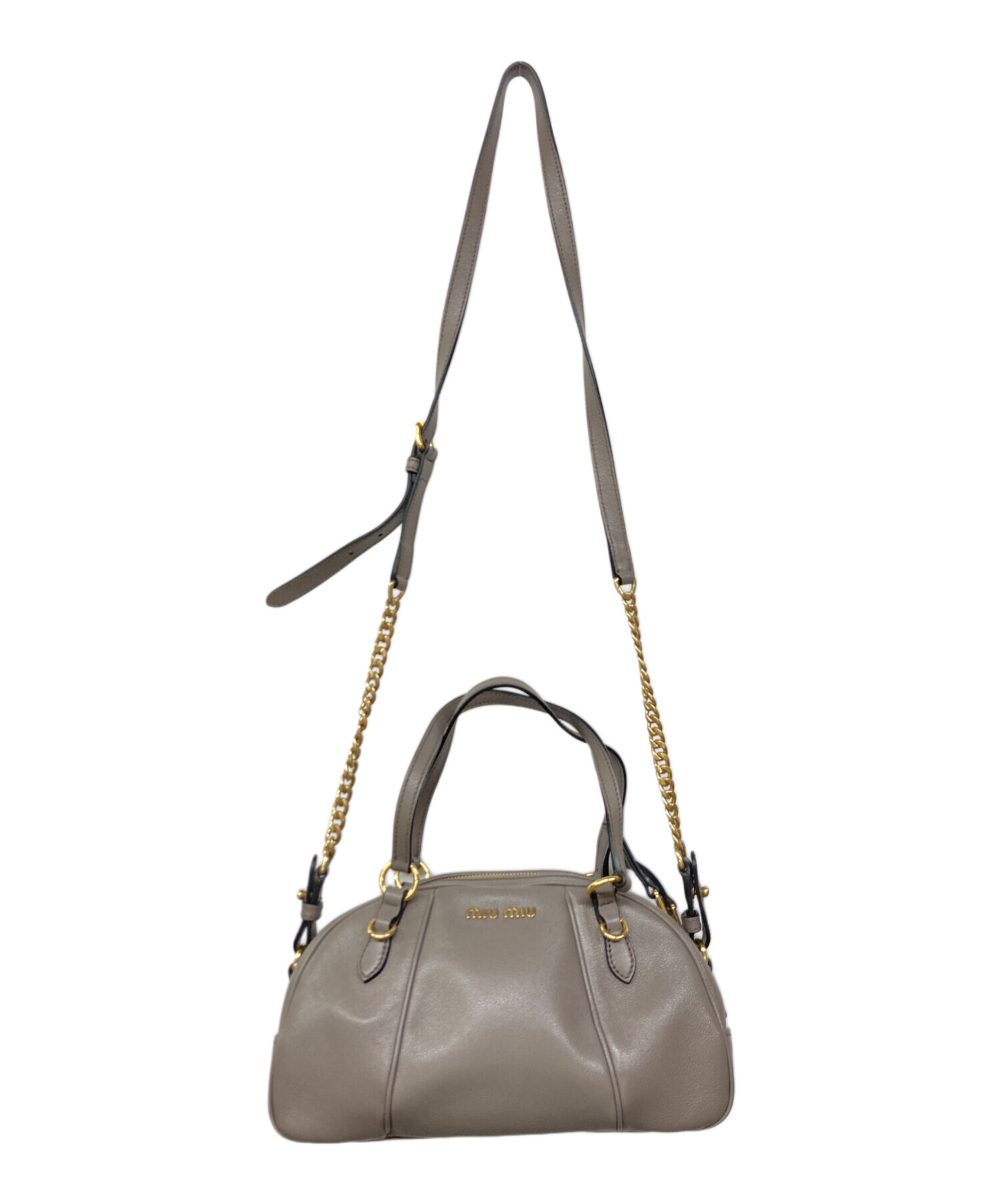 中古・古着通販】MIU MIU (ミュウミュウ) MIU MIU GLACE CALF