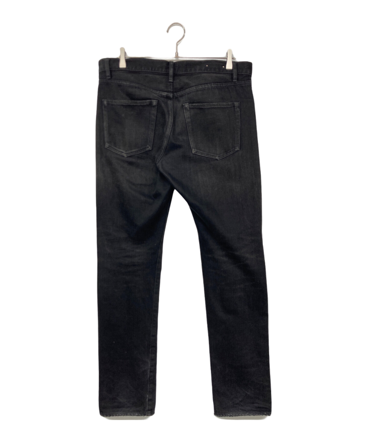 MINEDENIM (マインデニム) Grunge Slim Straight 5pocket ブラック 
