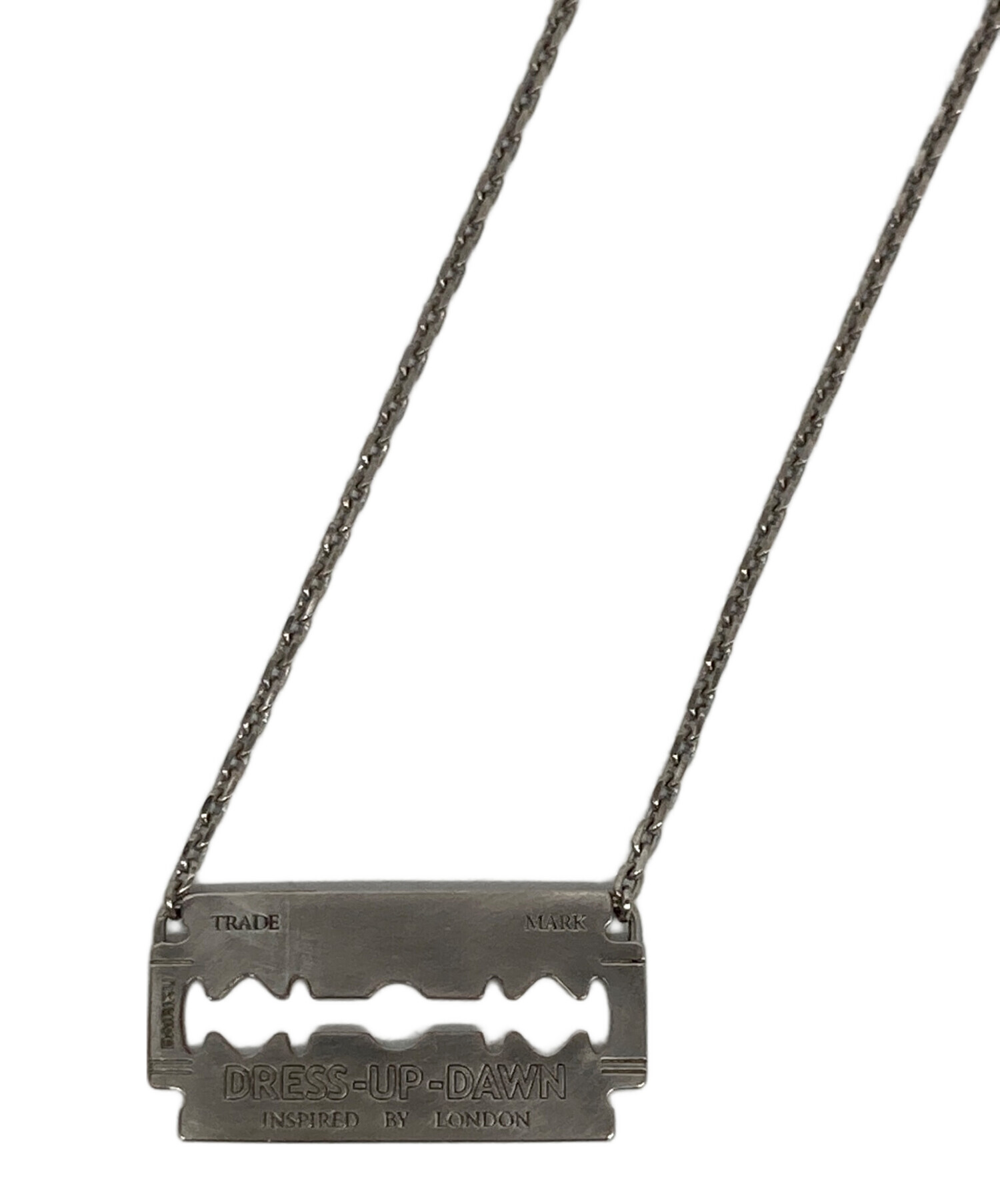中古・古着通販】DAIRIKU (ダイリク) Razor Necklace シルバー
