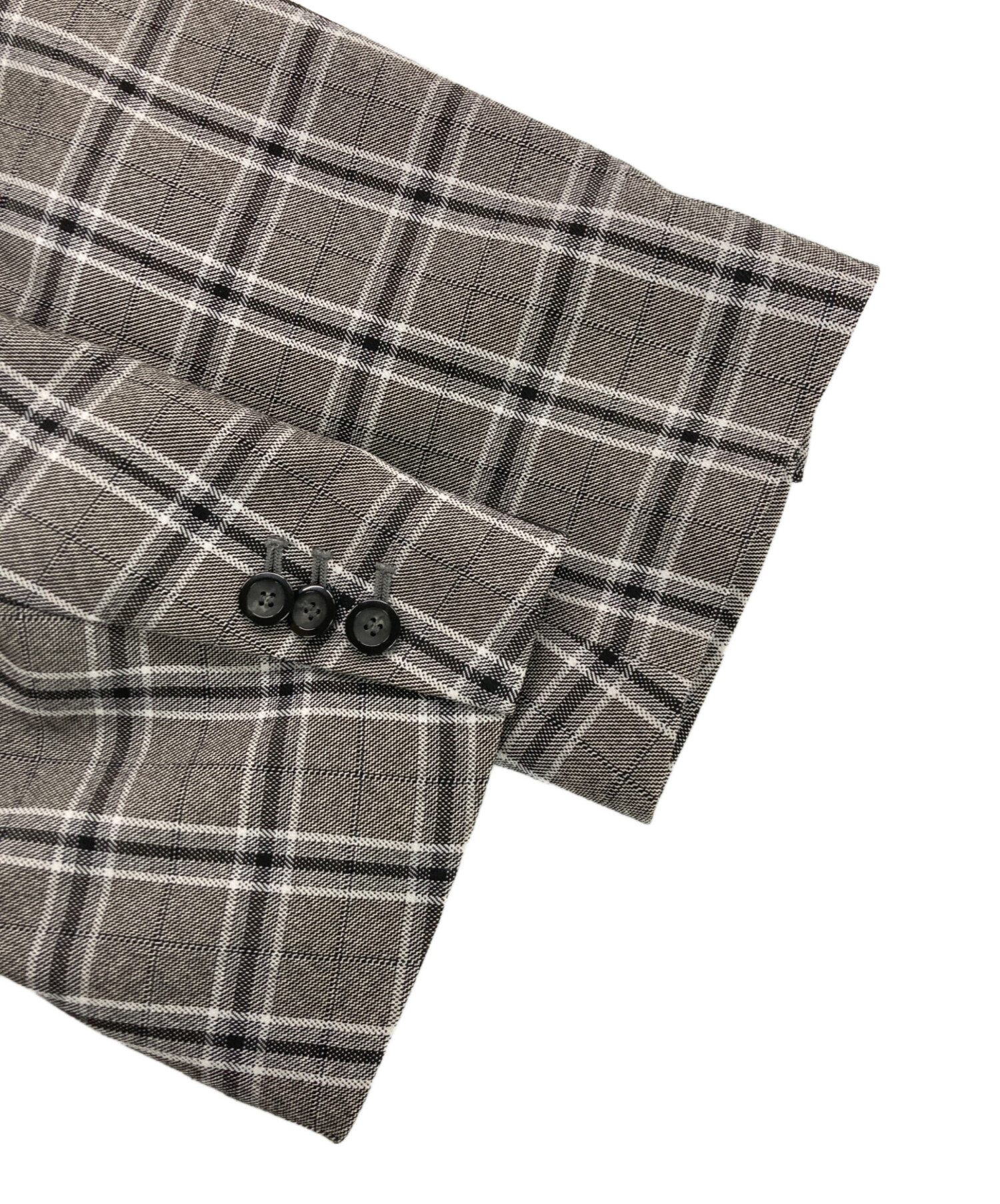 中古・古着通販】MAISON SPECIAL (メゾンスペシャル) チェックダブル