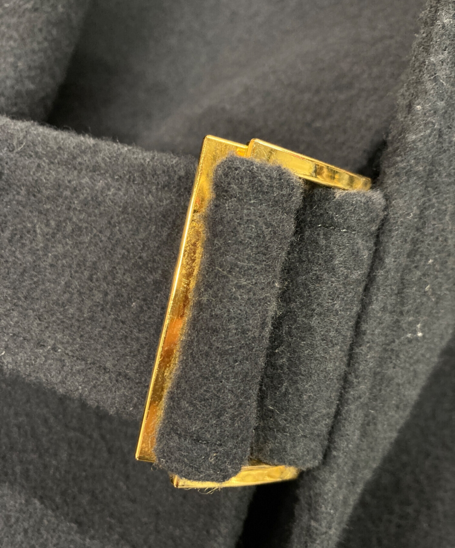中古・古着通販】CULLNI (クルニ) タイロッケンコート ネイビー サイズ
