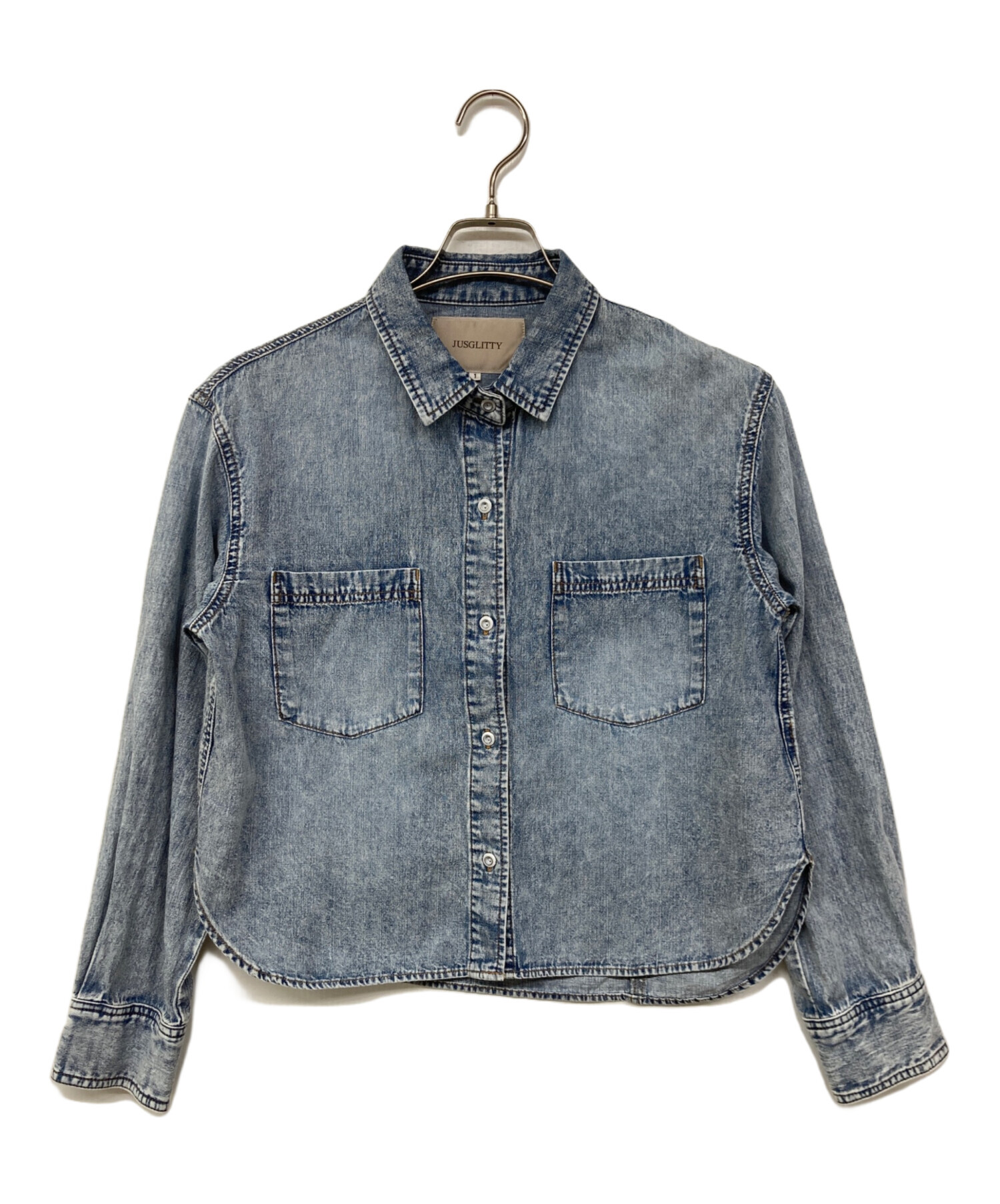 中古・古着通販】JUSGLITTY (ジャスグリッティー) クロップドデニム