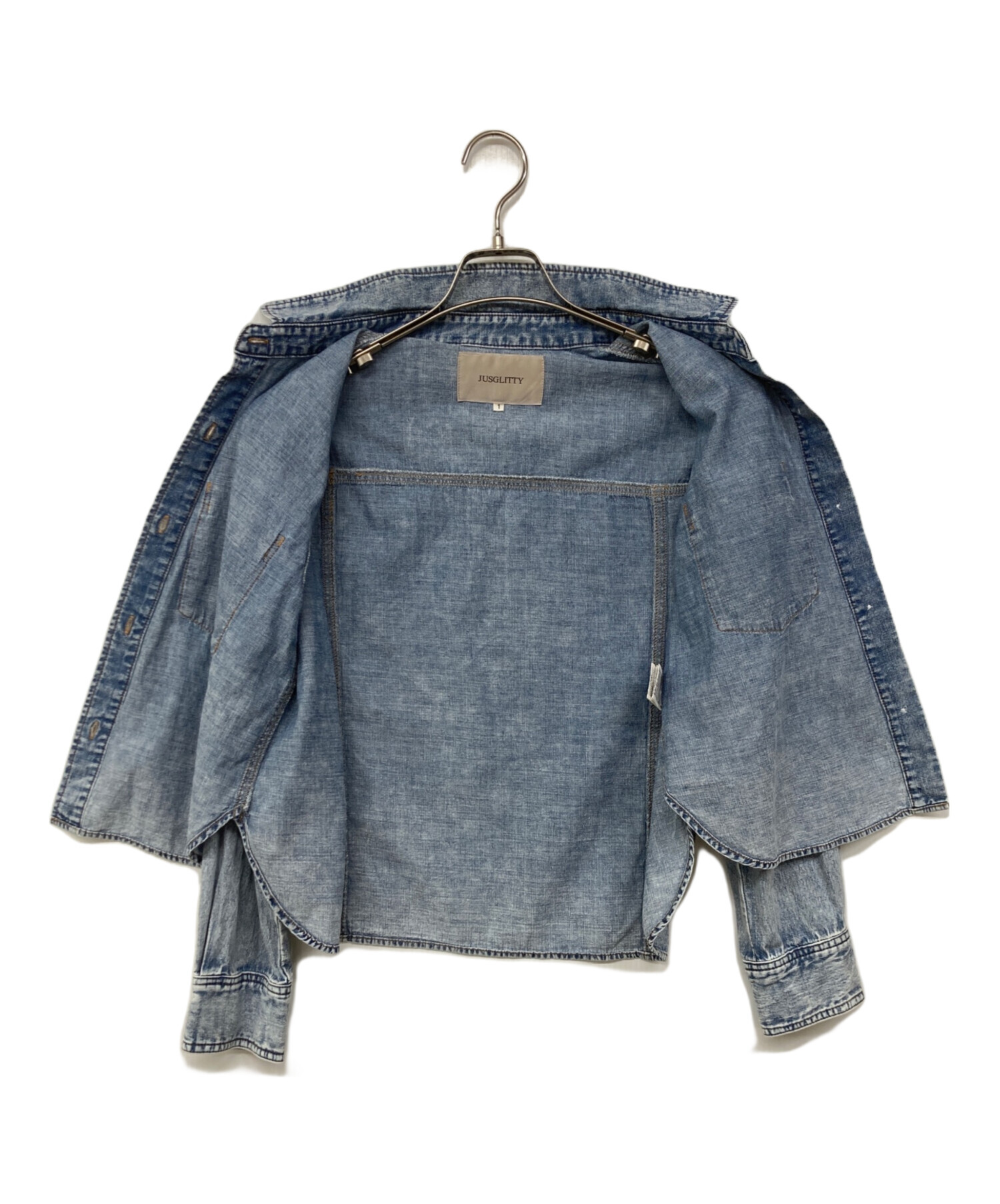 中古・古着通販】JUSGLITTY (ジャスグリッティー) クロップドデニム