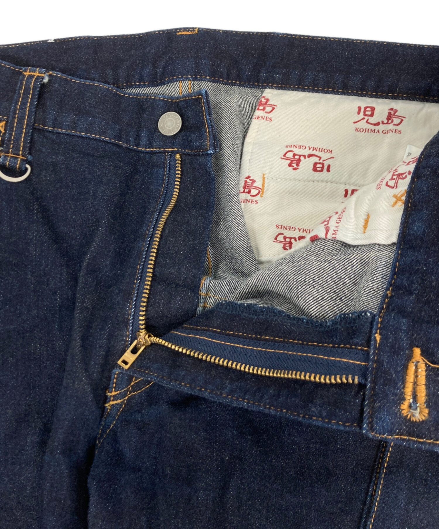 児島ジーンズ 38 数回着用のみ 中古・古着通販】児島ジーンズ (コジマジーンズ) ダイヤステッチ