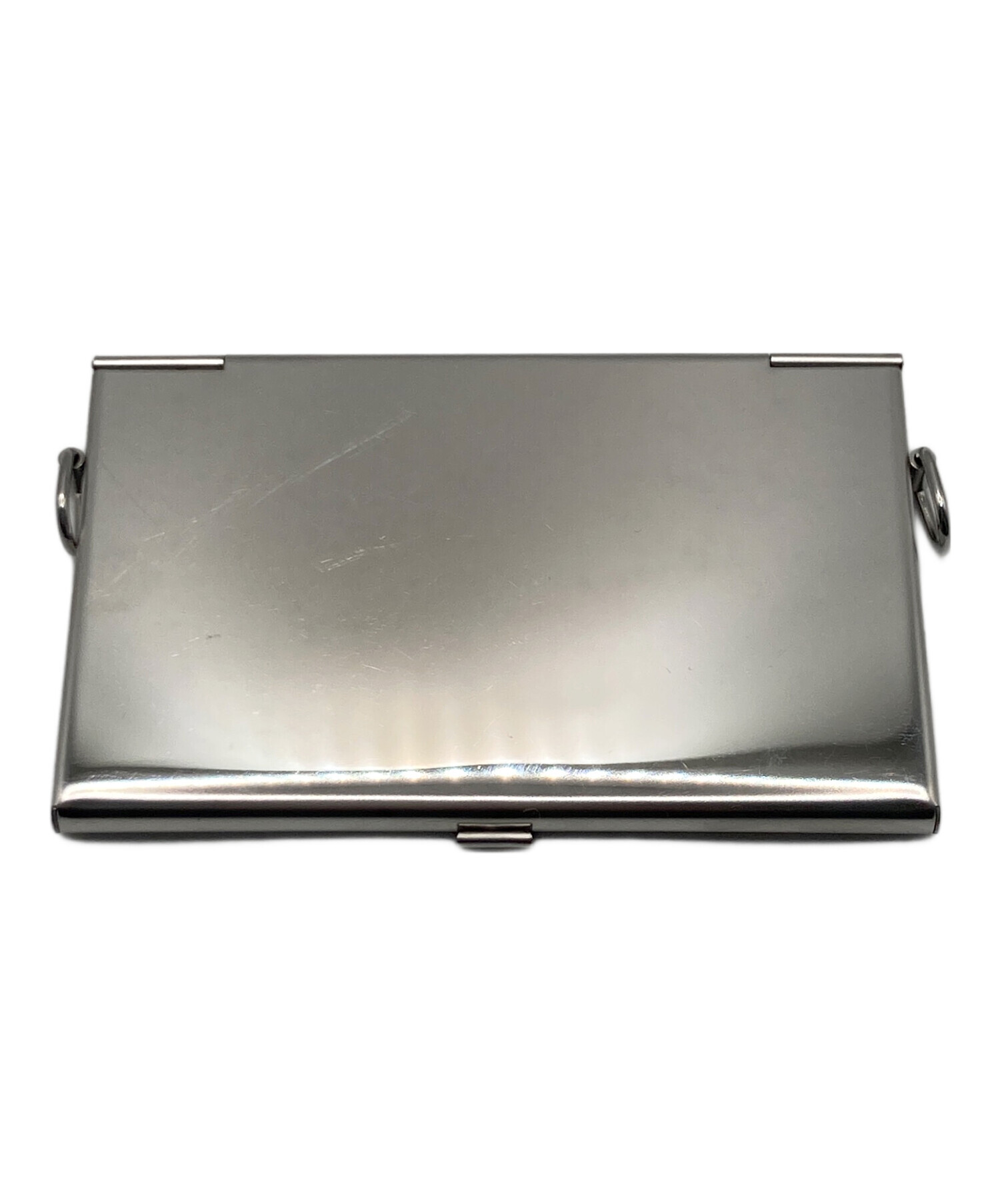 Peter do Card Case カードケース 中古・古着通販】PETER DO (ピーター・ドゥ) 名刺入れ シルバー