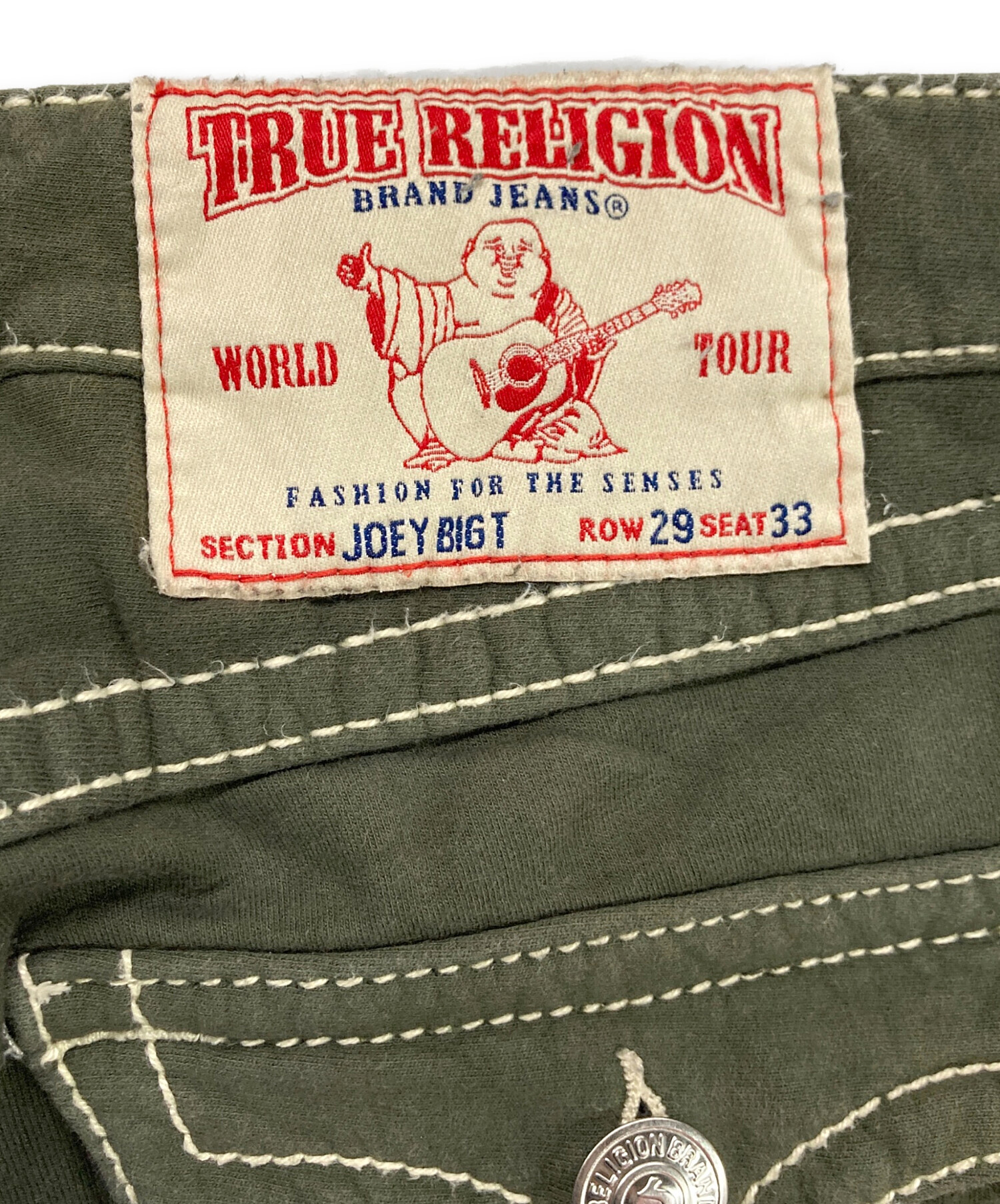 中古・古着通販】TRUE RELIGION (トゥルー レリジョン) ステッチ