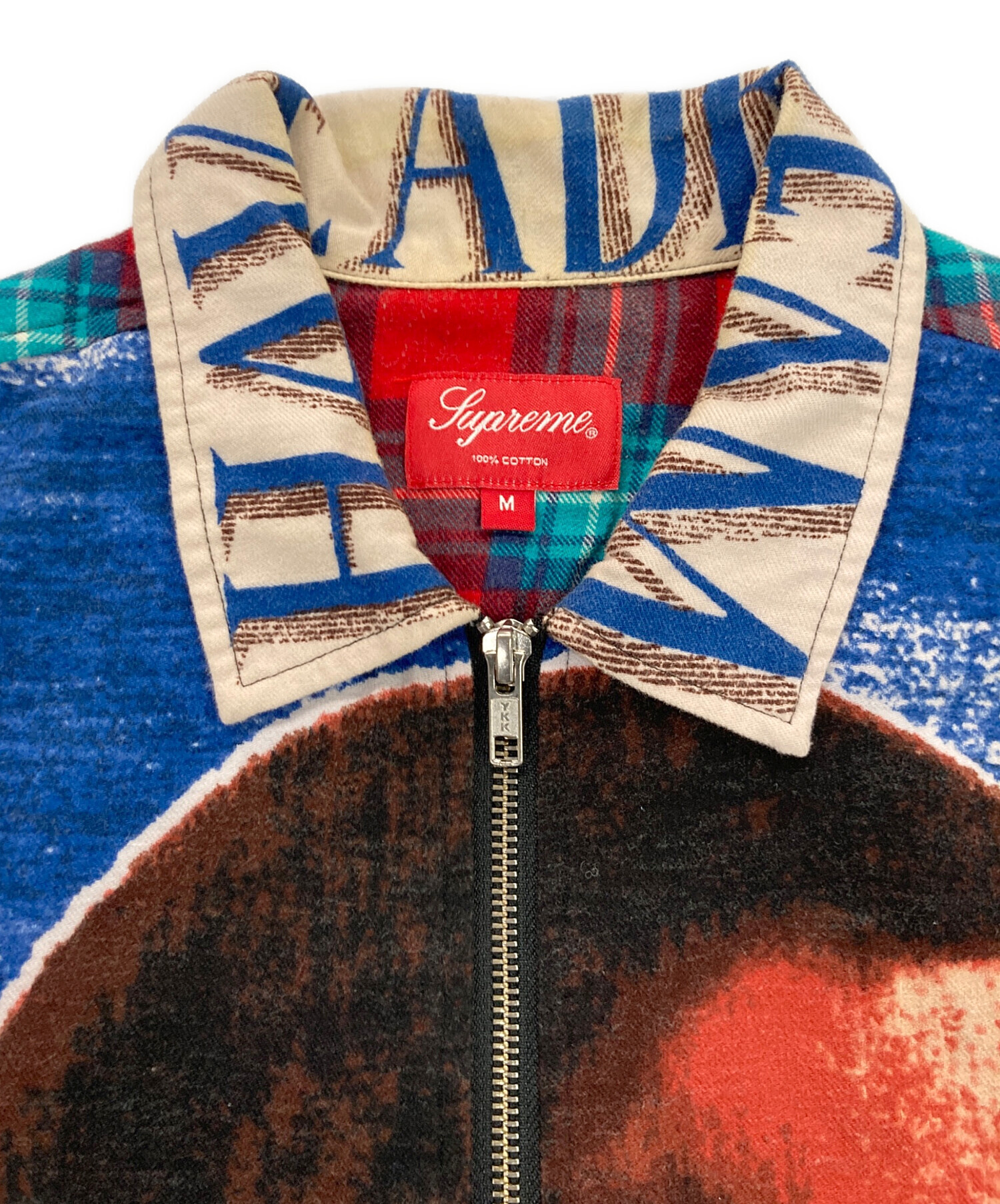 中古・古着通販】Supreme (シュプリーム) MLK Zip Up Flannel Shirt