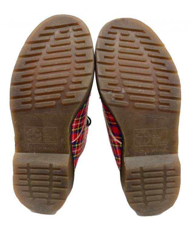 中古・古着通販】Dr.Martens (ドクターマーチン) チェック柄8ホール