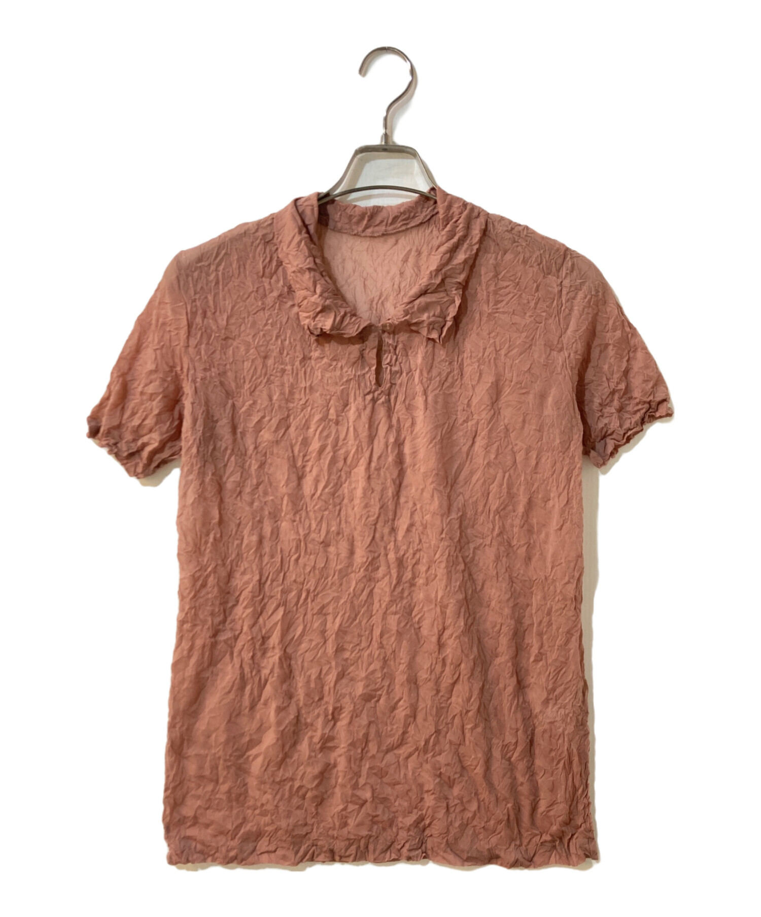 中古・古着通販】ISSEY MIYAKE (イッセイミヤケ) シワ加工カットソー 
