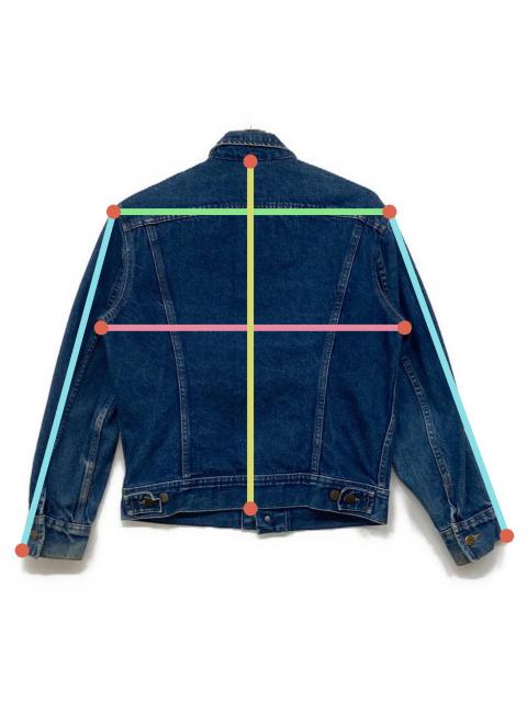 中古・古着通販】LEE (リー) 80-90S PATD-153438 デニムジャケット
