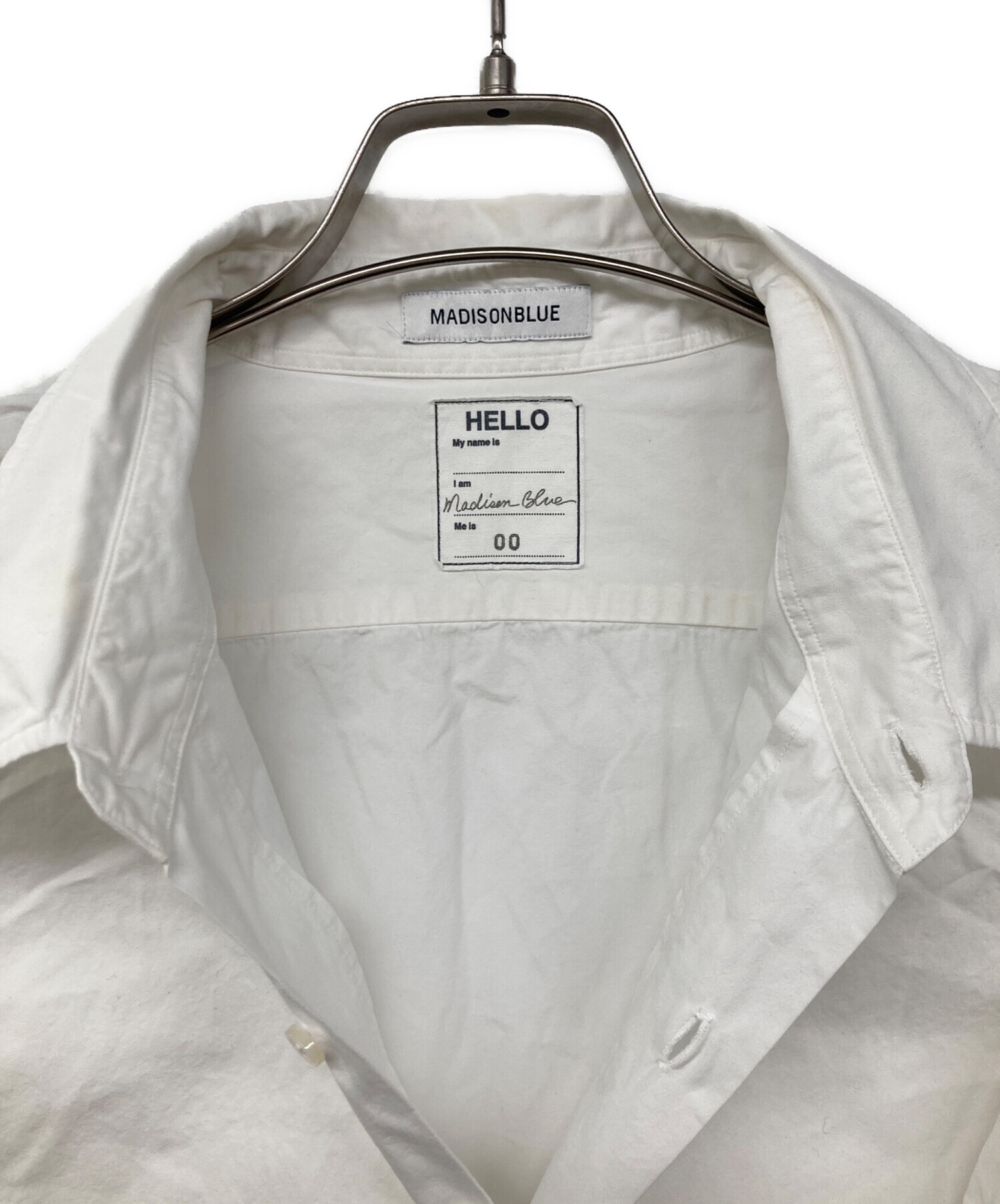 中古・古着通販】MADISON BLUE (マディソンブルー) LAW COLLAR シャツ