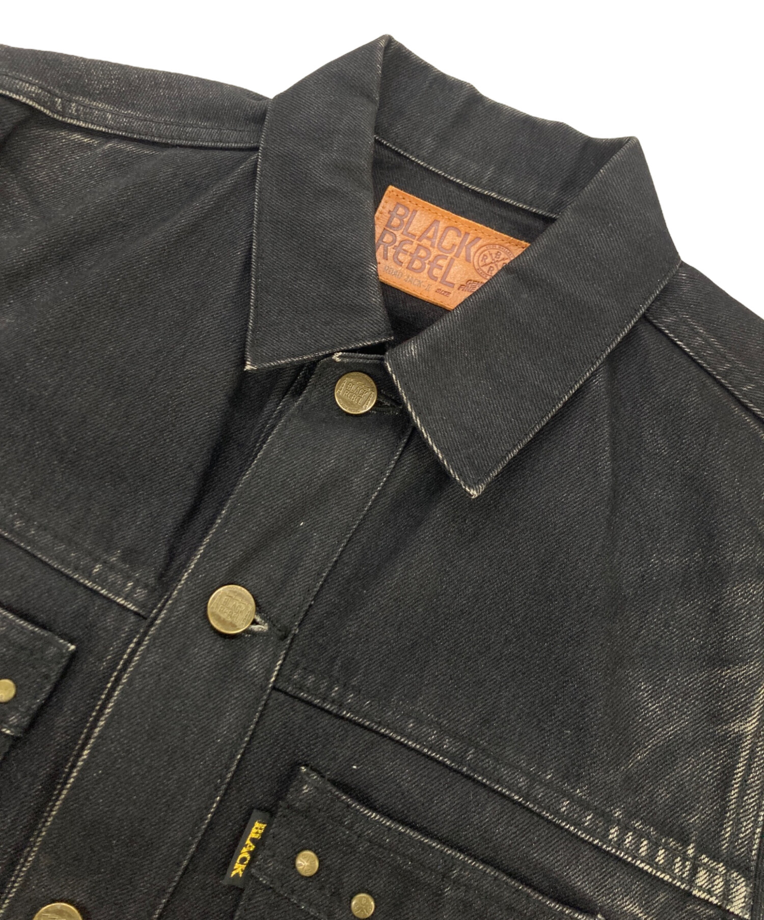 中古・古着通販】black rebel (ブラックレベル) Road Jack-2 DENIM JKT 