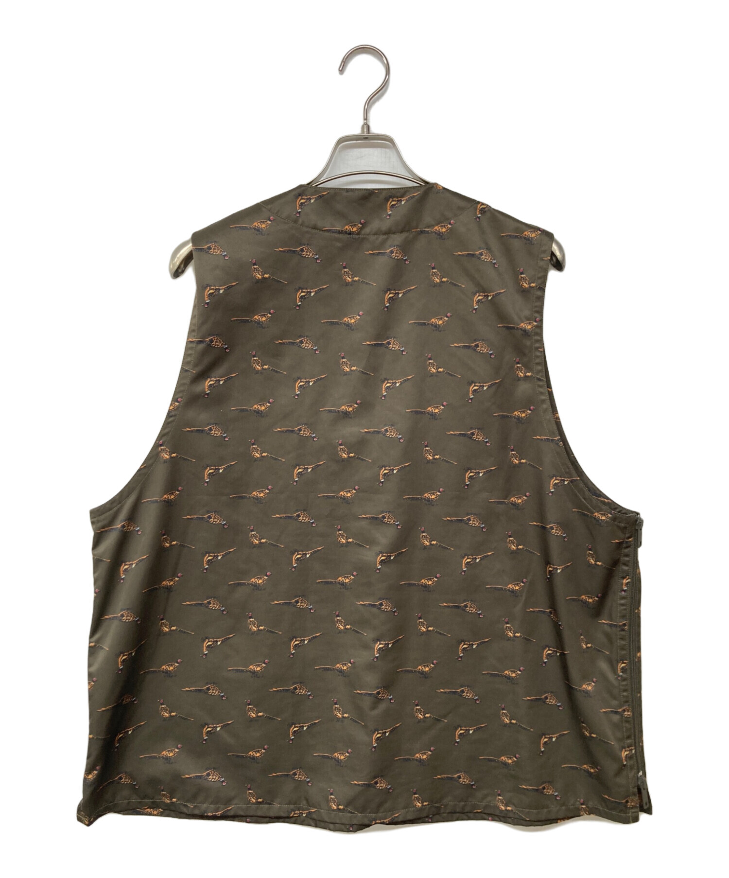 BROWN】Adventure Vest Polyester Animal Print 【公式通販】