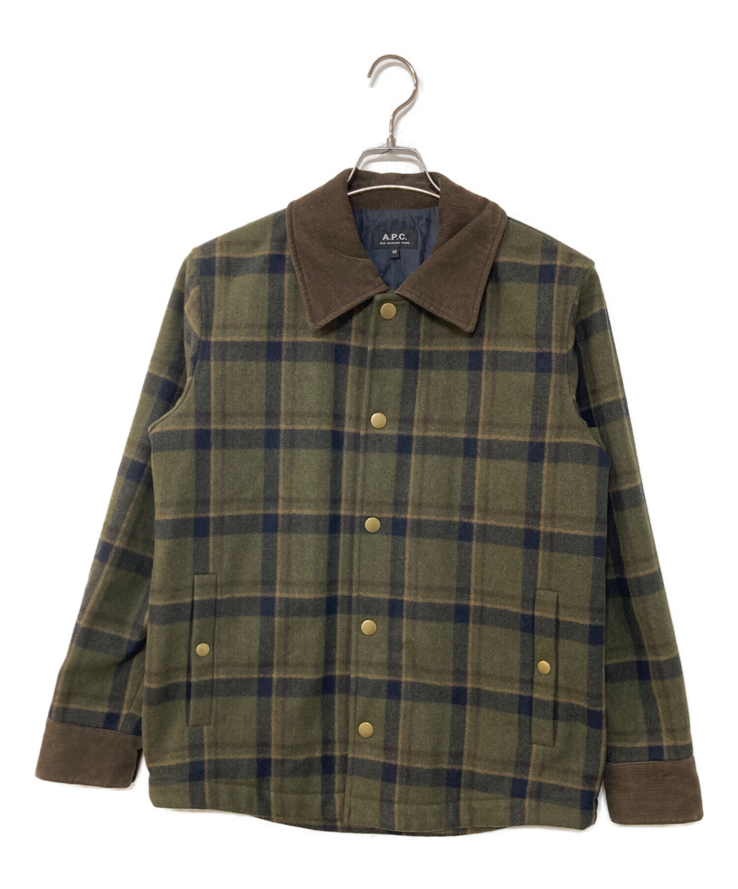 中古・古着通販】A.P.C. (アーペーセー) チェックハンティング