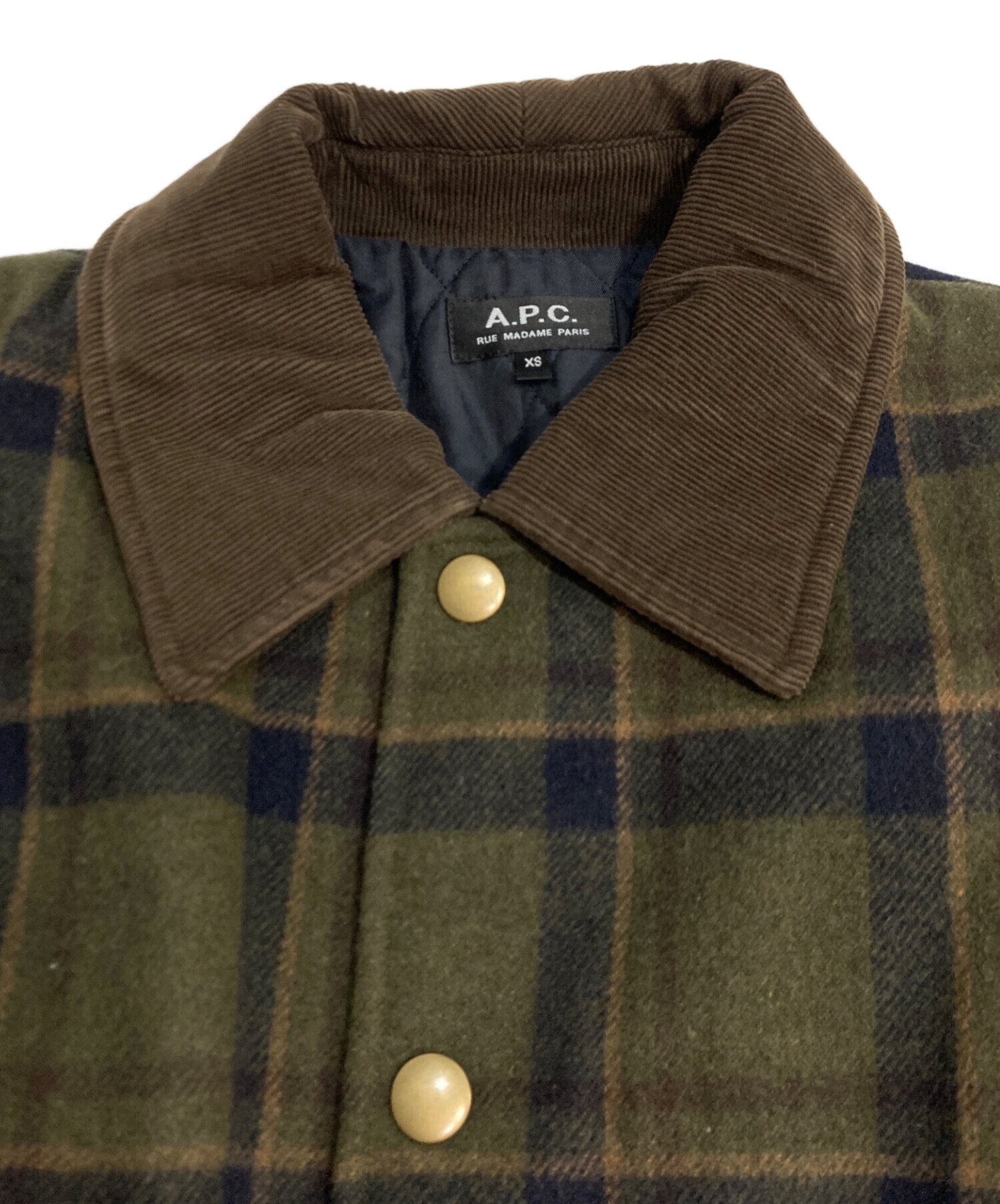 中古・古着通販】A.P.C. (アーペーセー) チェックハンティング