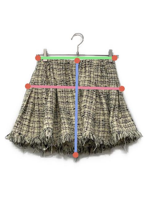 中古・古着通販】HYEON (ヘヨン) basil skort ツイードショートパンツ