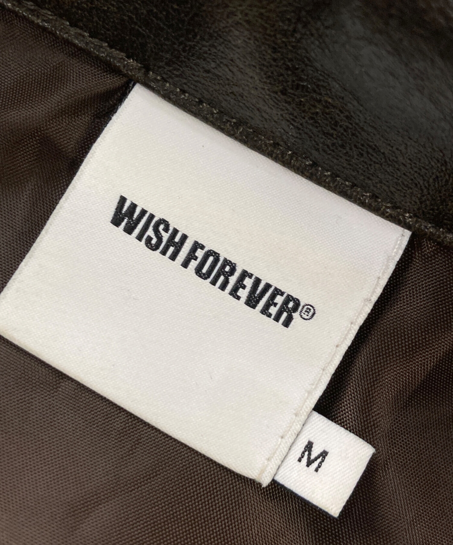 中古・古着通販】WISH FOREVER (ウィッシュフォーエバー) フェイク